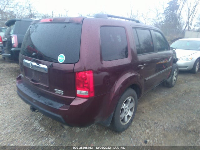2009 HONDA PILOT TOURING VIN: 5FNYF48869B037152
