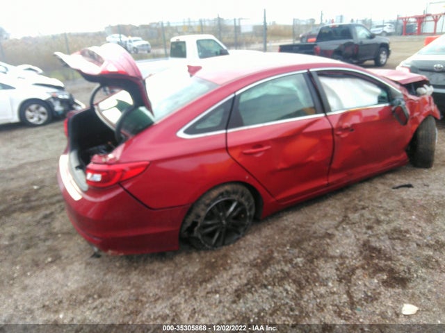 2017 HYUNDAI SONATA 2.4L VIN: 5NPE24AF1HH533905