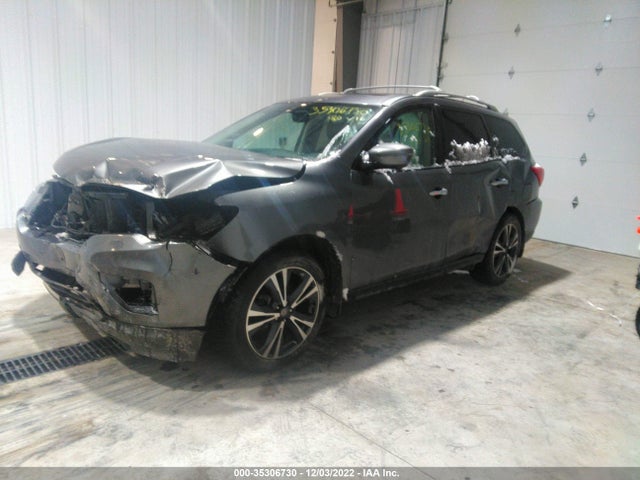2018 NISSAN PATHFINDER SL VIN: 5N1DR2MM2JC621736