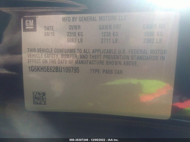 Cadillac Dts Premium Collection 2011 1G6KH5E62BU109795 Image 10