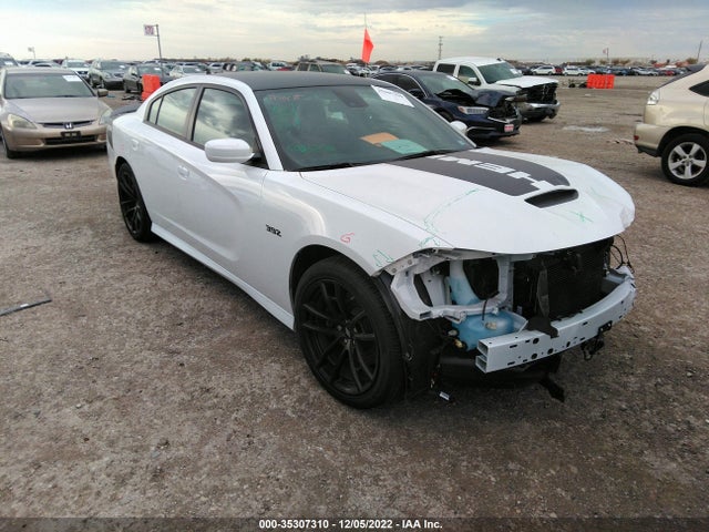 2022 DODGE CHARGER SCAT PACK VIN: 2C3CDXGJ5NH135815