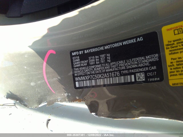 2019 Mini Cooper, VIN: WMWXP7C50K2A51676