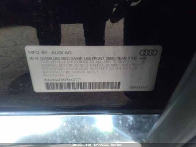 WAU3GAFD5FN007771 Audi A8 L 3.0t