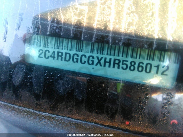 Dodge Grand Caravan Sxt 2017 2C4RDGCGXHR586012 Image 9