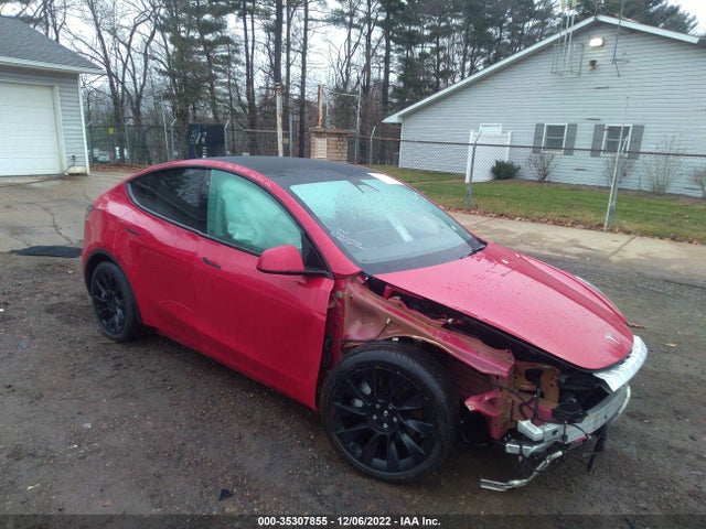 Tesla Model Y Long Range 2021 5YJYGDEE4MF287134 zdjęcie główne
