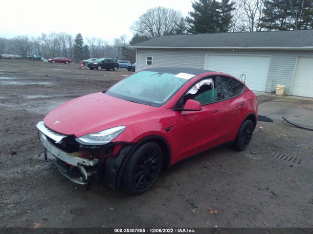 Tesla Model Y Long Range 2021 5YJYGDEE4MF287134 Image 2