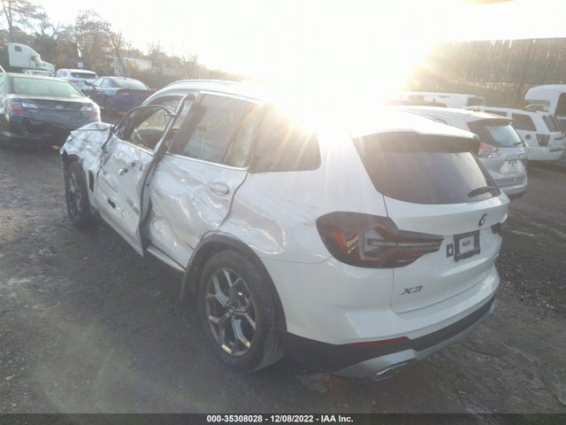 BMW X3 Xdrive30i 2022 аукцион фото