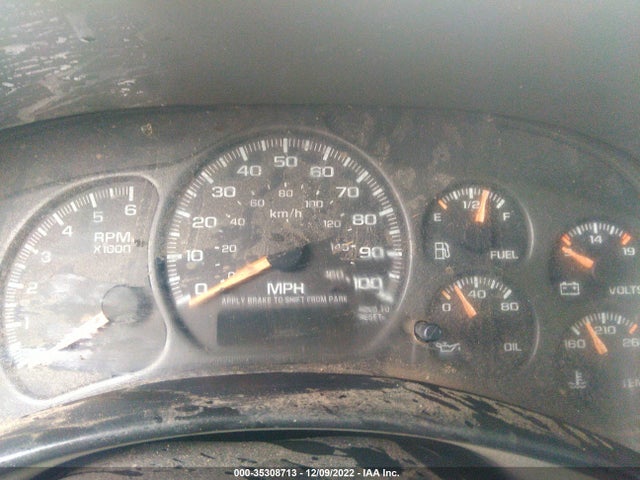 2002 GMC SIERRA 1500HD SLE VIN: 1GTGK13U62F211409