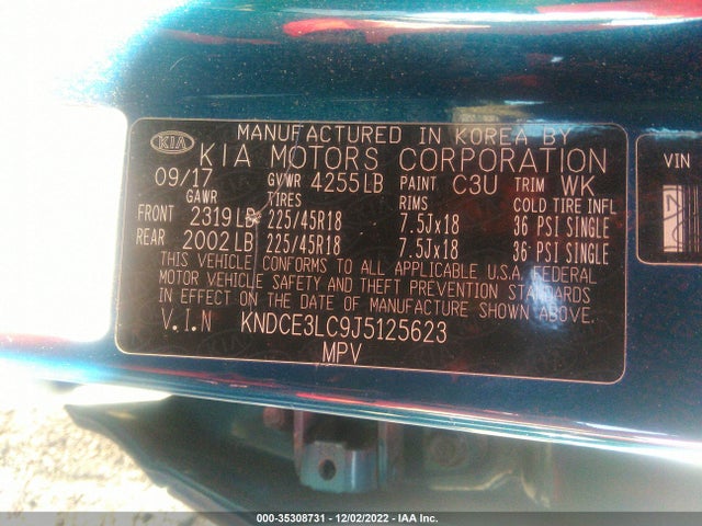 2018 Kia Niro, VIN: KNDCE3LC9J5125623