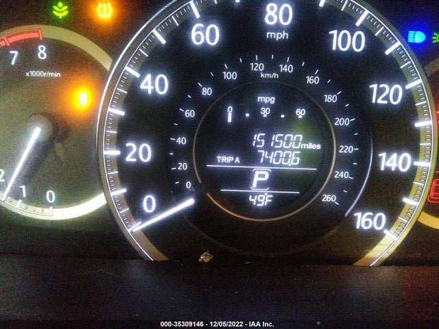 2015 HONDA ACCORD SEDAN LX VIN: 1HGCR2F31FA080364