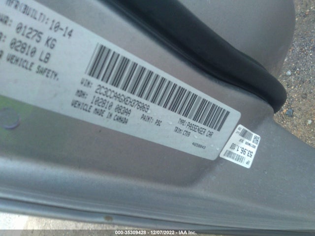 2C3CCAAGXEH376069 Chrysler 300