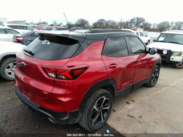 Chevrolet Trailblazer Rs 2021 KL79MTSL4MB122999 Image 4
