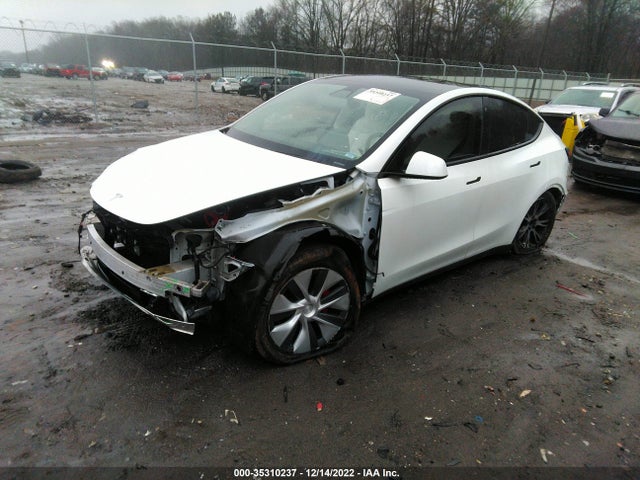 Tesla Model Y 2021 5YJYGDEE8MF075353 Image 2