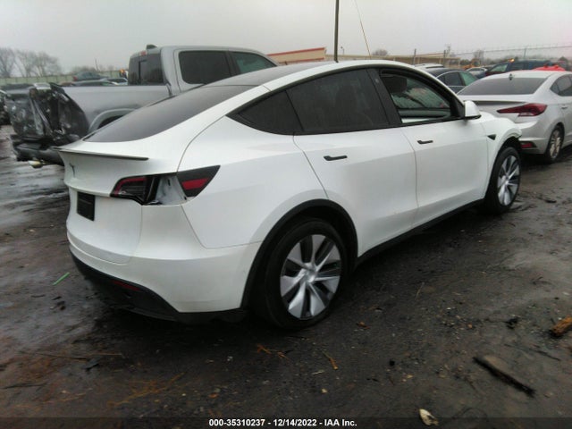 2021 TESLA MODEL Y LONG RANGE VIN: 5YJYGDEE8MF075353