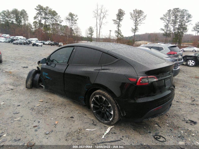 Tesla Model Y Long Range 2022 7SAYGDEE1NF313371 Image 3