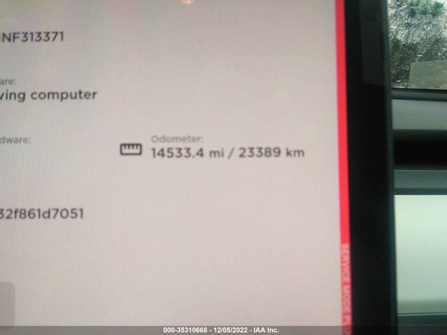 Tesla Model Y Long Range 2022 7SAYGDEE1NF313371 Image 7