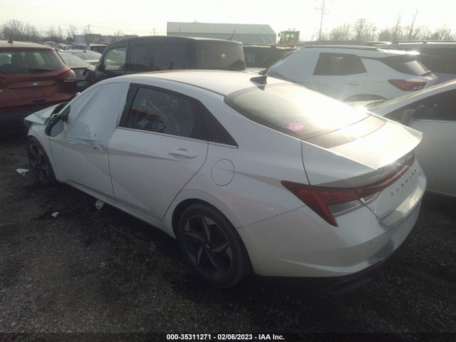 2021 HYUNDAI ELANTRA LIMITED VIN: 5NPLP4AG1MH009195