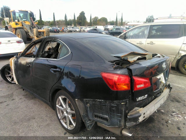 2006 LEXUS IS 250 MANUAL/AUTO VIN: JTHBK262962010609