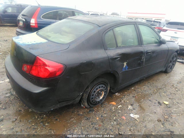 2006 INFINITI G35 SEDAN VIN: JNKCV51F56M606571