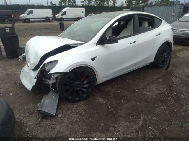 7SAYGDEF8NF376881 Tesla Model Y Performance