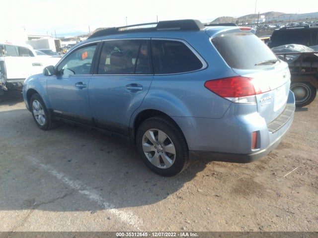 2012 SUBARU OUTBACK 2.5I PREM VIN: 4S4BRCCC9C3255542