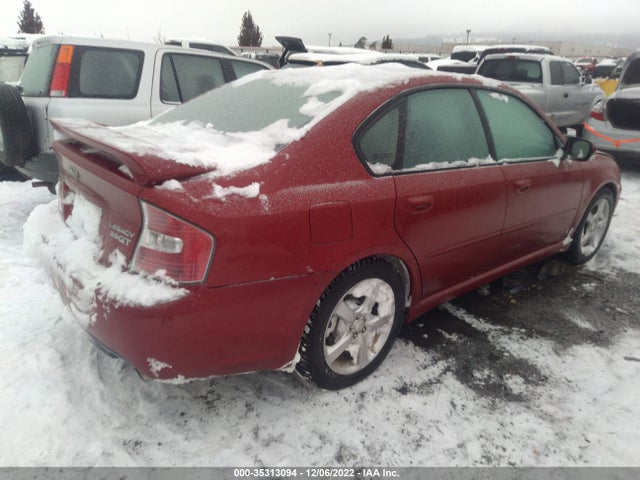 2005 SUBARU LEGACY SEDAN (NATL) GT LTD VIN: 4S3BL676354207057
