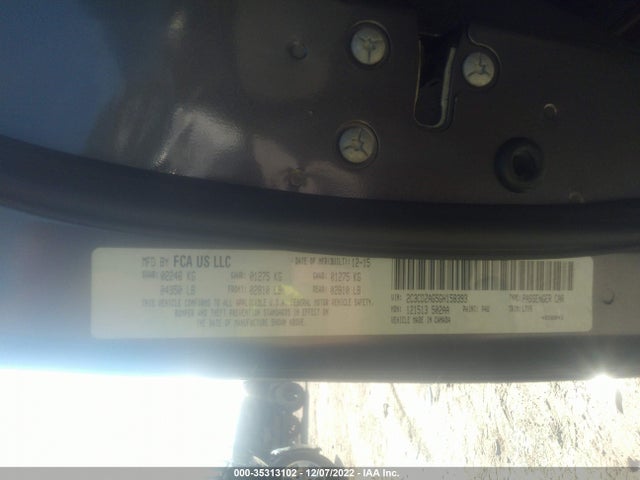 Dodge Challenger Sxt 2016 2C3CDZAG5GH158393 Image 9