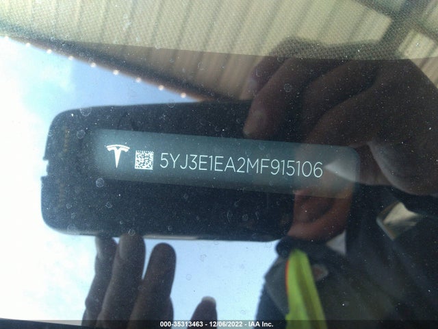 Tesla MODEL 3 2021 5YJ3E1EA2MF915106 Image 10