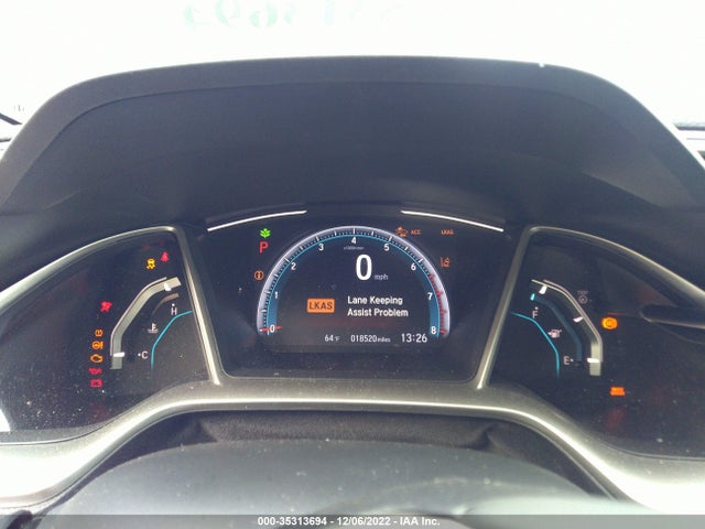 2020 HONDA CIVIC SEDAN EX-L VIN: 19XFC1F79LE012347
