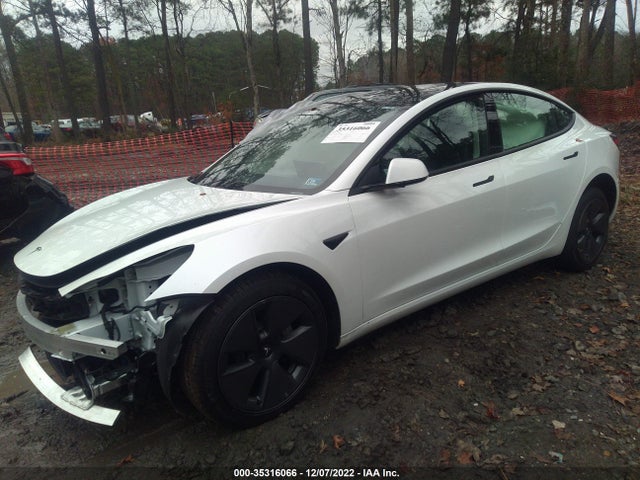Tesla MODEL 3 2022 5YJ3E1EA1NF328199 Image 2