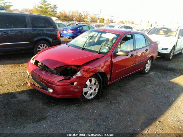 2001 FORD FOCUS ZTS VIN: 1FAFP38381W234400