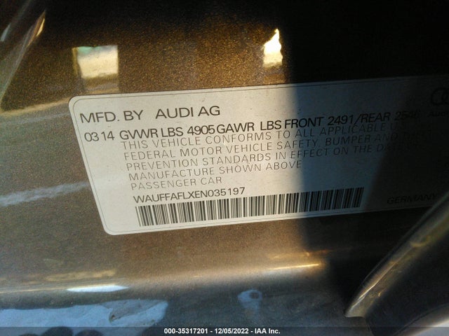 Audi A4 2014 WAUFFAFLXEN035197 Image 10