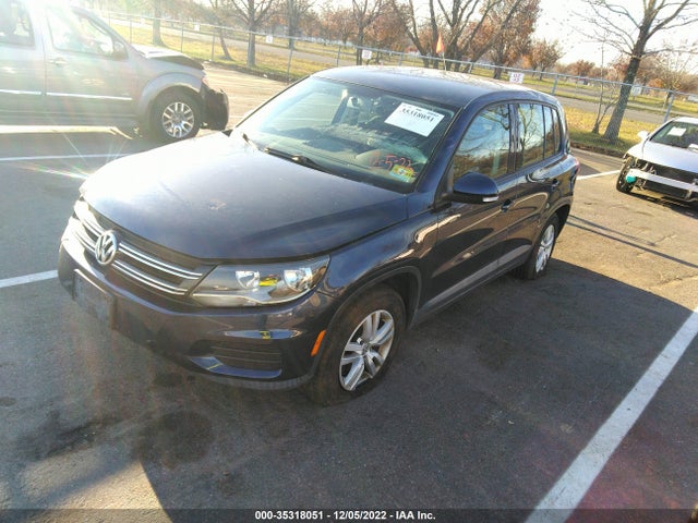 2014 VOLKSWAGEN TIGUAN S VIN: WVGAV3AX8EW613230