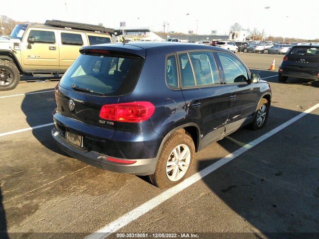 2014 VOLKSWAGEN TIGUAN S VIN: WVGAV3AX8EW613230