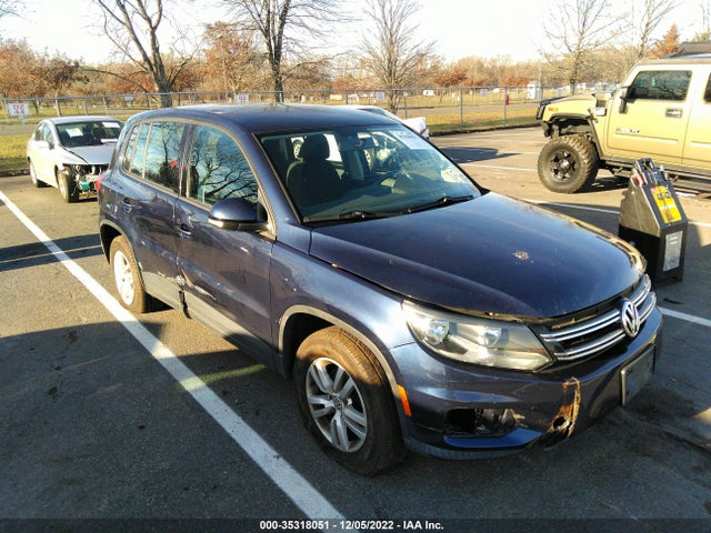 2014 VOLKSWAGEN TIGUAN S VIN: WVGAV3AX8EW613230