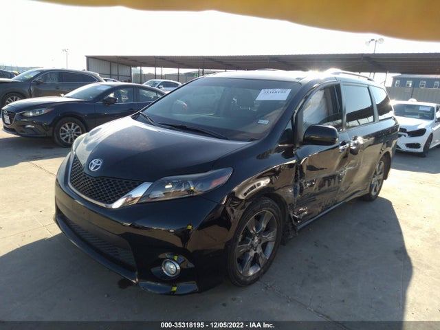 2015 TOYOTA SIENNA SE VIN: 5TDXK3DC0FS635465