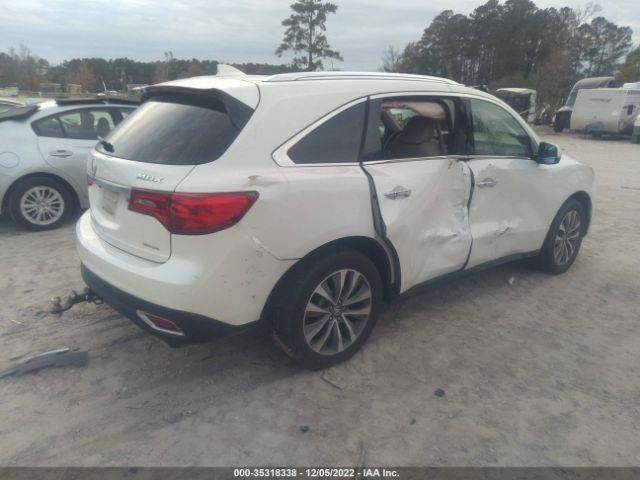 5FRYD4H44GB033180 Acura Mdx W/tech/w/tech