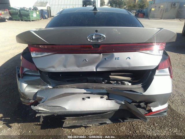 2022 HYUNDAI ELANTRA SEL VIN: KMHLS4AG9NU281950