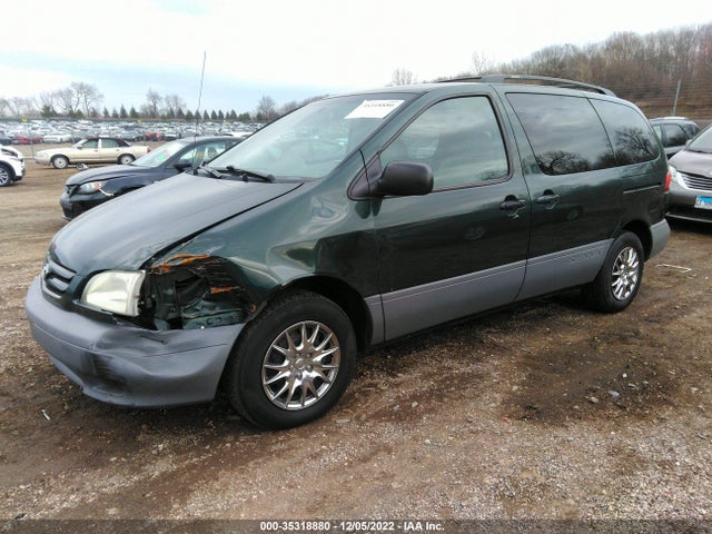 2001 TOYOTA SIENNA LE/XLE VIN: 4T3ZF13C01U379788