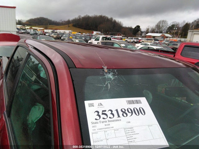2021 Ram 1500, VIN: 1C6RRFFG6MN621568