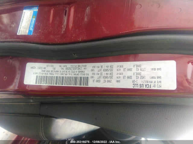 Dodge DURANGO GT 2020 1C4RDJDG5LC262589 Image 11