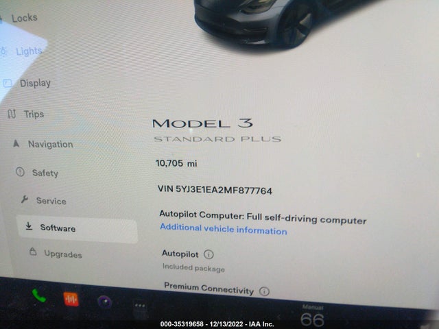 Tesla MODEL 3 2021 5YJ3E1EA2MF877764 Image 7