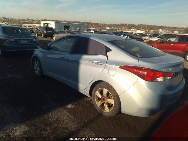 2013 HYUNDAI ELANTRA GLS PZEV VIN: KMHDH4AE1DU575195