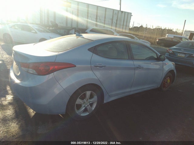 2013 HYUNDAI ELANTRA GLS PZEV VIN: KMHDH4AE1DU575195