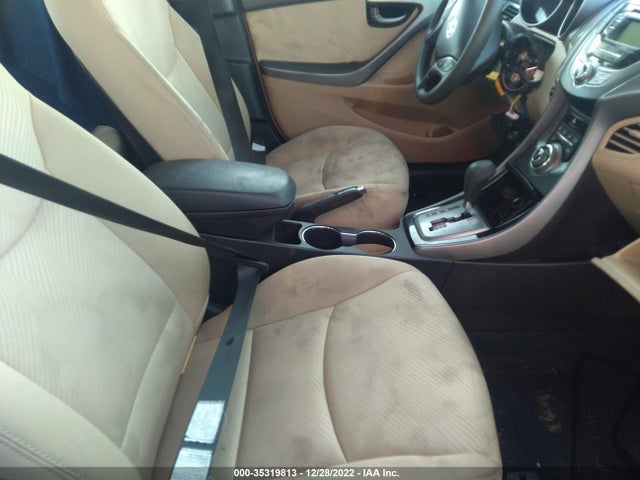 2013 HYUNDAI ELANTRA GLS PZEV VIN: KMHDH4AE1DU575195