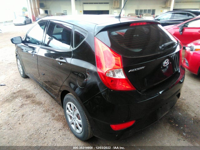 2014 HYUNDAI ACCENT GS VIN: KMHCT5AEXEU189537