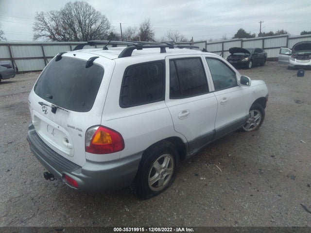 2004 HYUNDAI SANTA FE GLS VIN: KM8SC13D74U786491