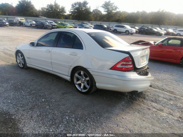 2007 MERCEDES-BENZ C-CLASS 2.5L SPORT VIN: WDBRF52H17A947315