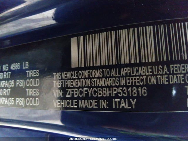 ZFBCFYCB8HP531816 Fiat 500x Trekking