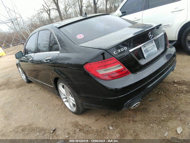 2013 MERCEDES-BENZ C-CLASS C 300 VIN: WDDGF8AB1DR259695